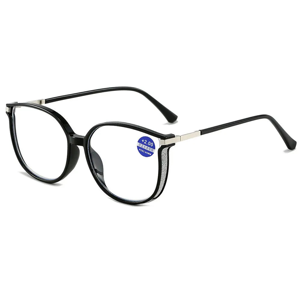 Anti-blue Light Reading Glasses For Women Fashion Large Rim - Nadastore -Anti-blue Light Reading Glasses For Women Fashion Large Rim