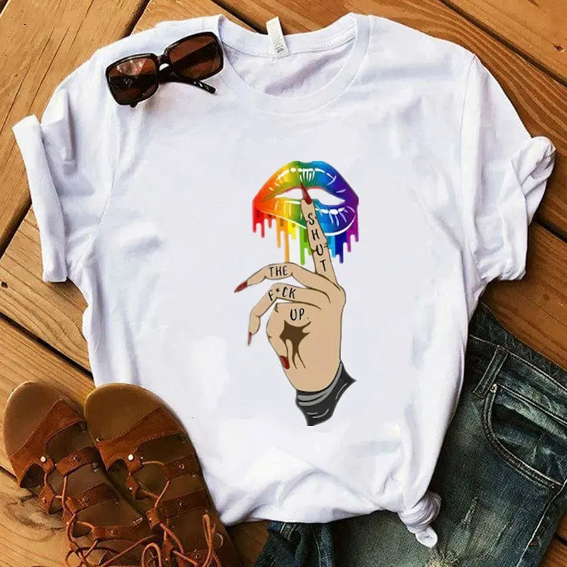 Women's short - sleeved T-shirt blouse null