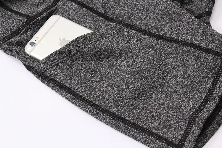 Three-point yoga shorts null