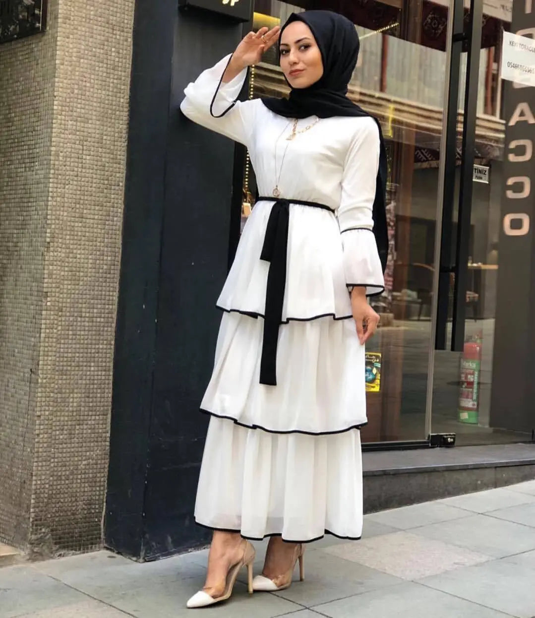 Turkish Muslim dress null