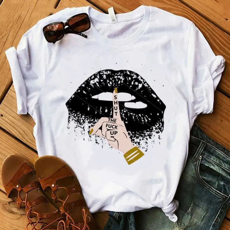 Women's short - sleeved T-shirt blouse null