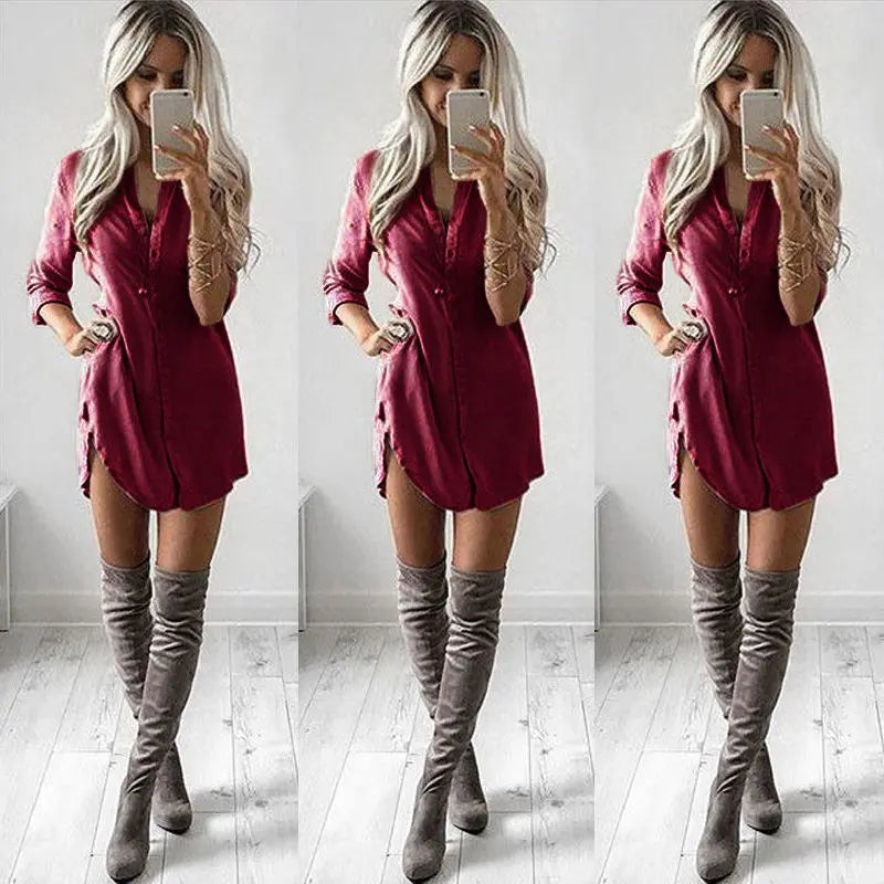 Long Sleeve Shirt Casual Blouse null