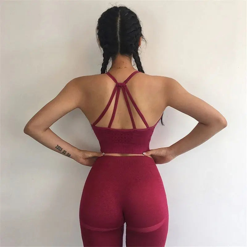 Seamless yoga set null