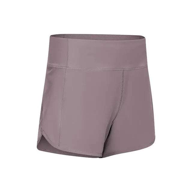 Women's Yoga Shorts Back Zip Pocket Sports Shorts null