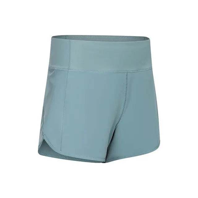 Women's Yoga Shorts Back Zip Pocket Sports Shorts null