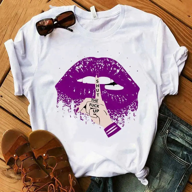 Women's short - sleeved T-shirt blouse null