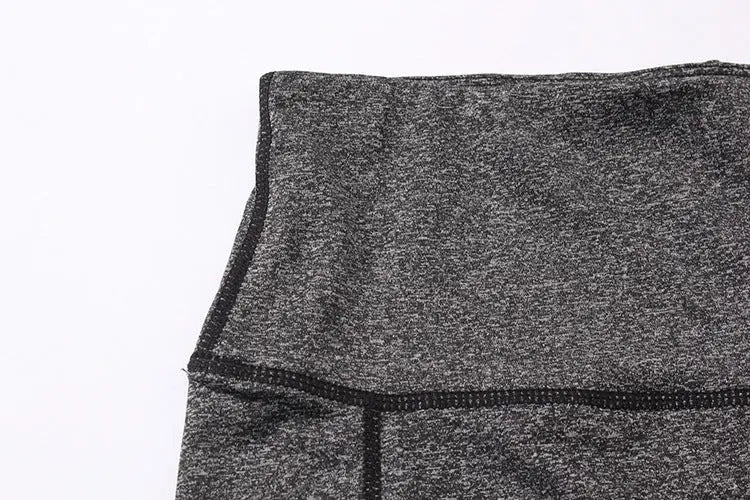 Three-point yoga shorts null