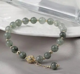 Moonstone Small Waist Transfer Bead Bracelet Women Design Small Light Luxury null