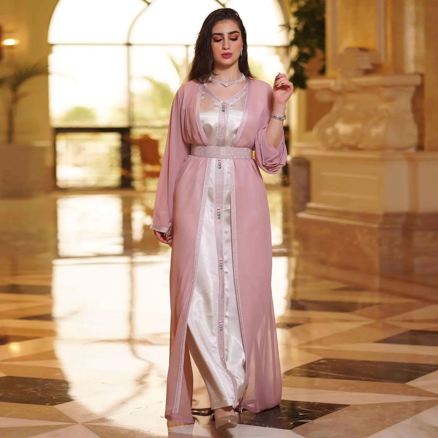 Chiffon Dress Foreign Trade Muslim Women's Clothing null