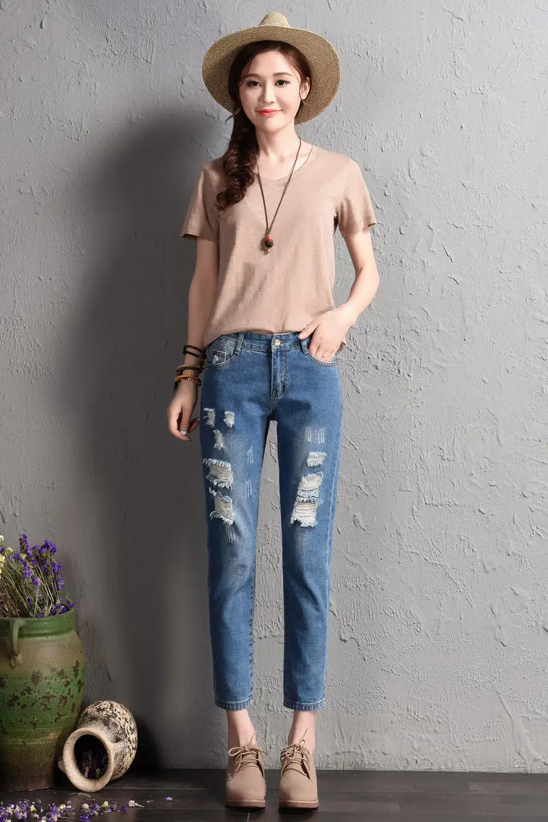 Tight waist jeans null