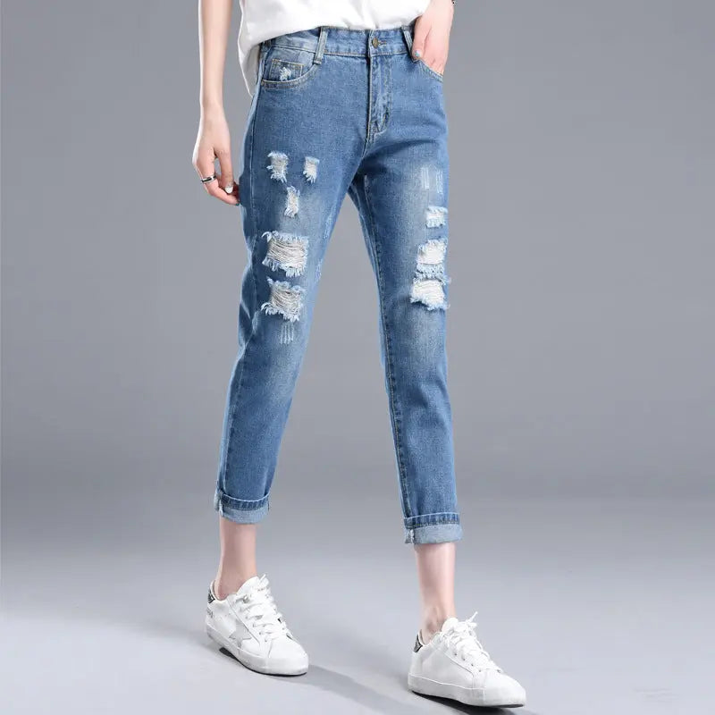 Tight waist jeans null