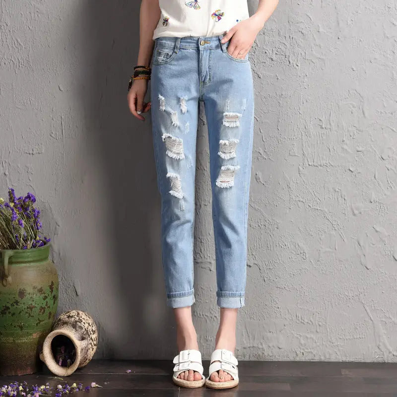Tight waist jeans null