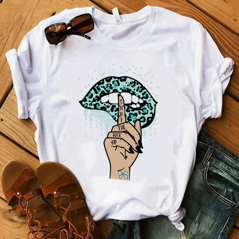 Women's short - sleeved T-shirt blouse null