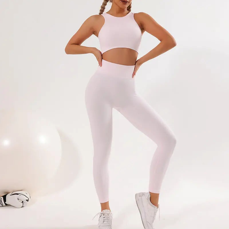 Quick Drying Seamless Yoga Set null