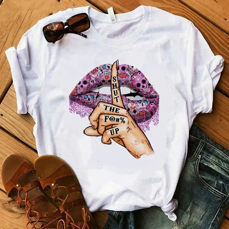 Women's short - sleeved T-shirt blouse null