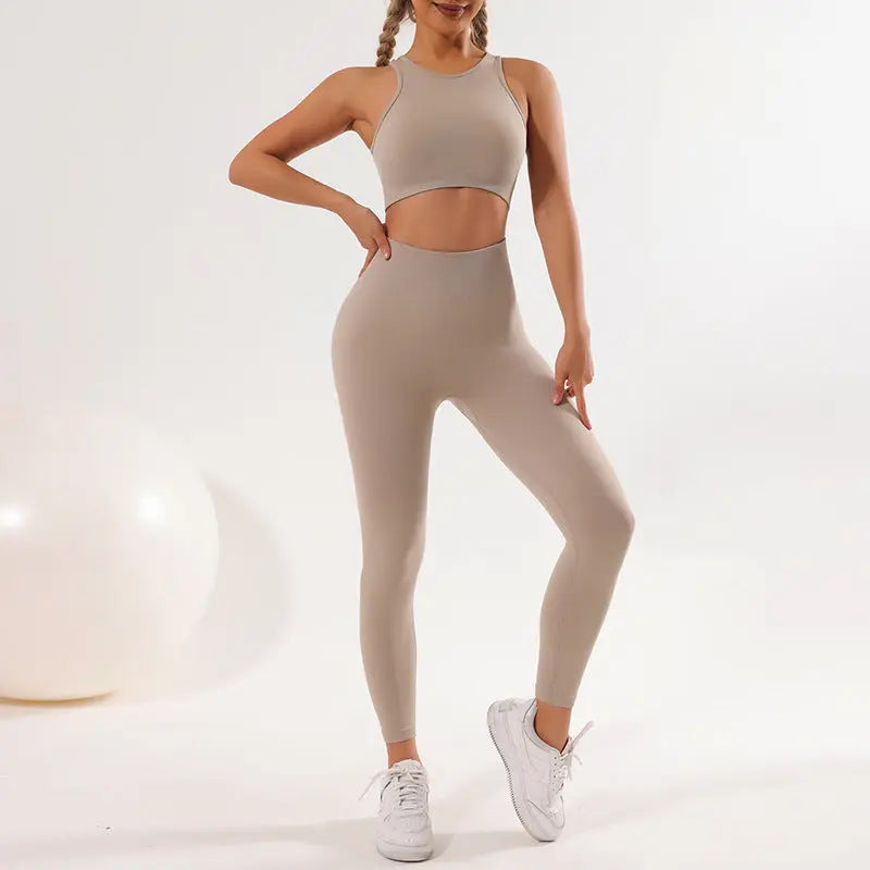 Quick Drying Seamless Yoga Set null