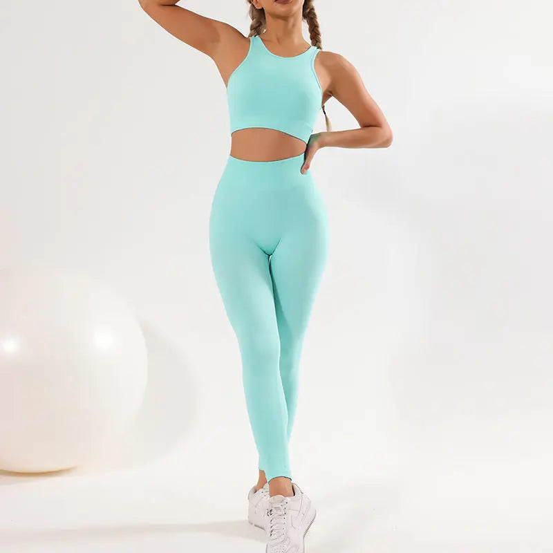 Quick Drying Seamless Yoga Set null