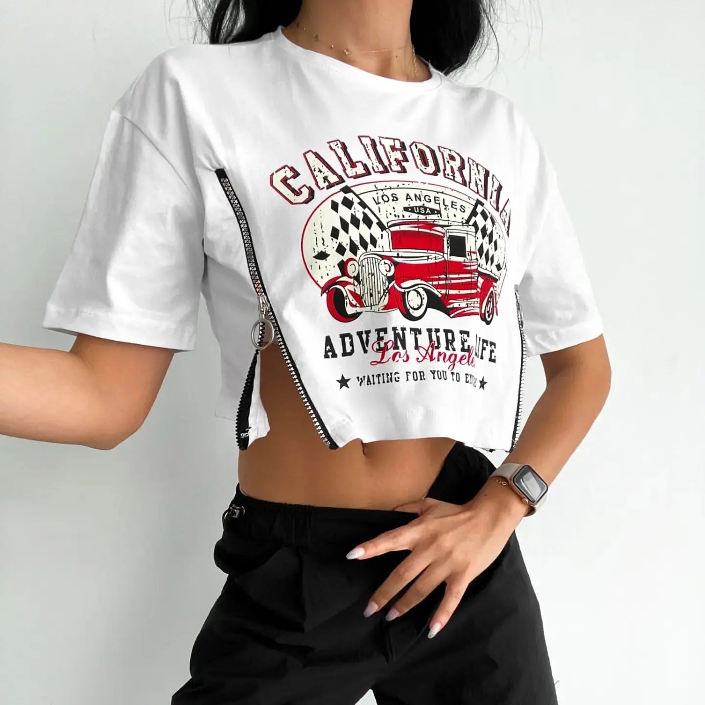 Trendy Versatile T-shirt Women null
