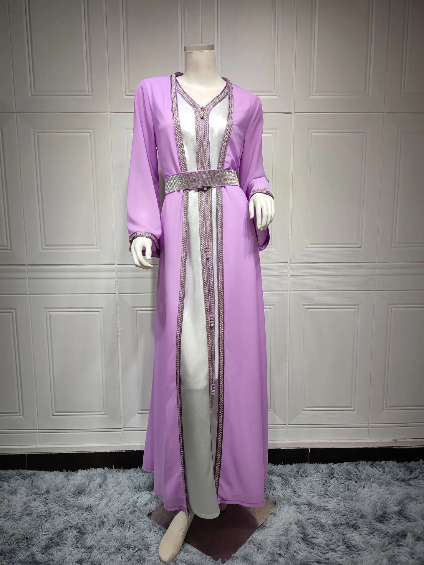 Chiffon Dress Foreign Trade Muslim Women's Clothing null