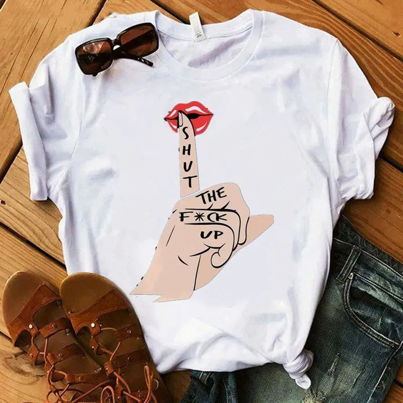 Women's short - sleeved T-shirt blouse null