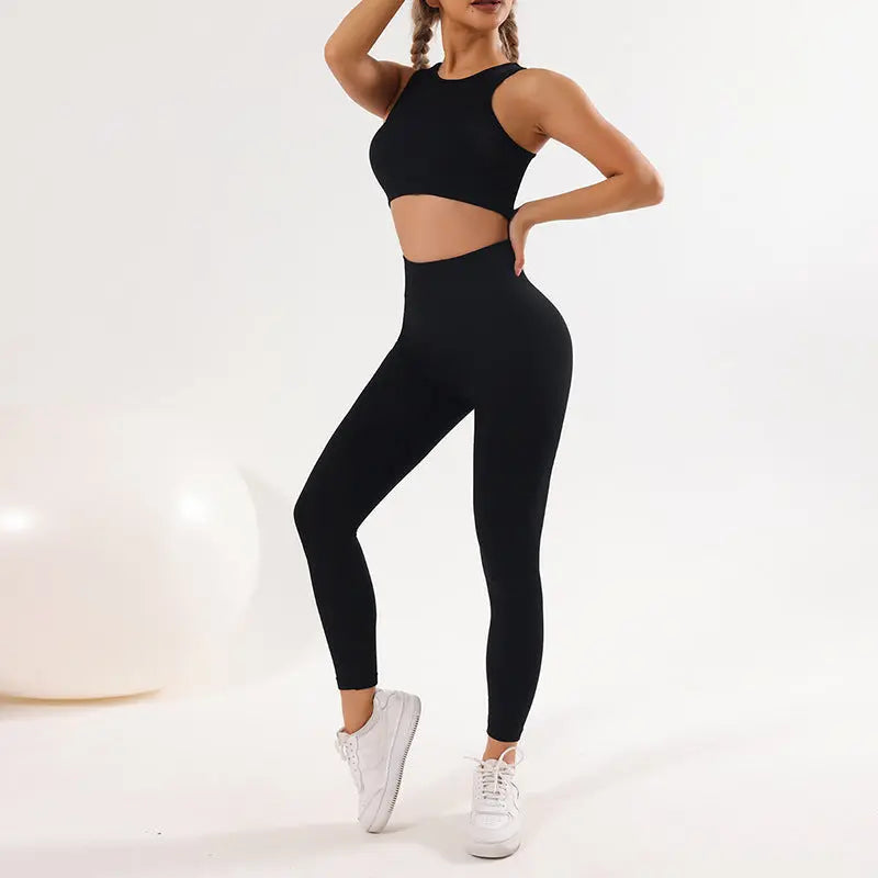 Quick Drying Seamless Yoga Set null