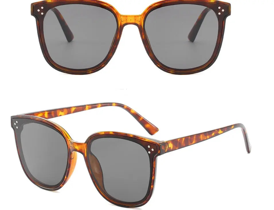 Rectangle Sunglasses Women Rimless Square Sun Glasses null