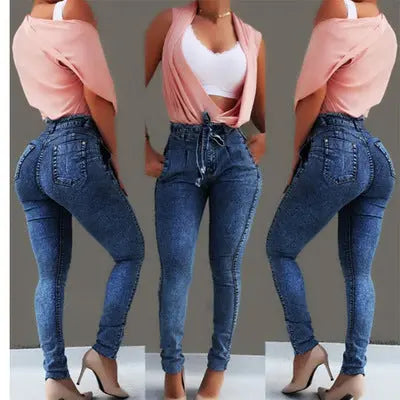 Fringed jeans null