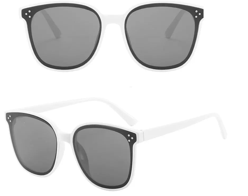 Rectangle Sunglasses Women Rimless Square Sun Glasses null