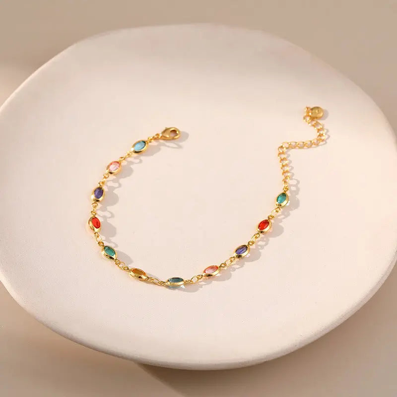 Acrylic Light Luxury Temperament Bracelet null