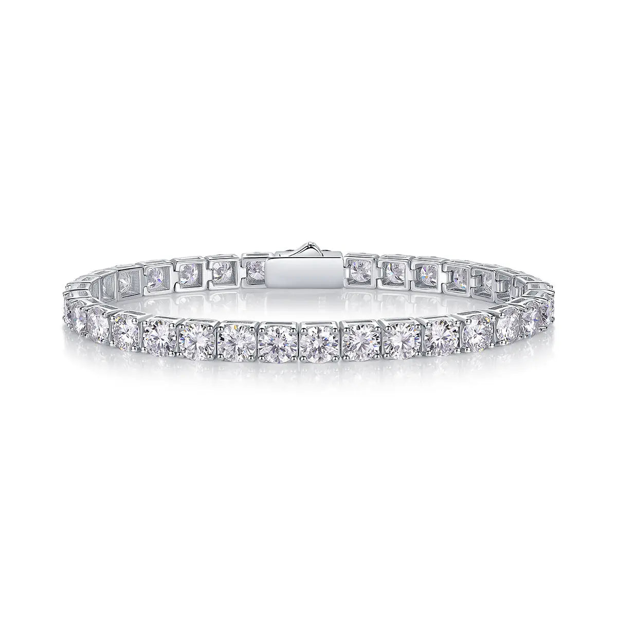 Gravitation Luxury Fashion Mossan Diamond S925 Silver Bracelet null