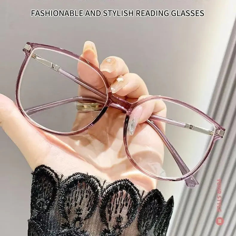 Anti-blue Light Reading Glasses For Women Fashion Large Rim - Nadastore -Anti-blue Light Reading Glasses For Women Fashion Large Rim