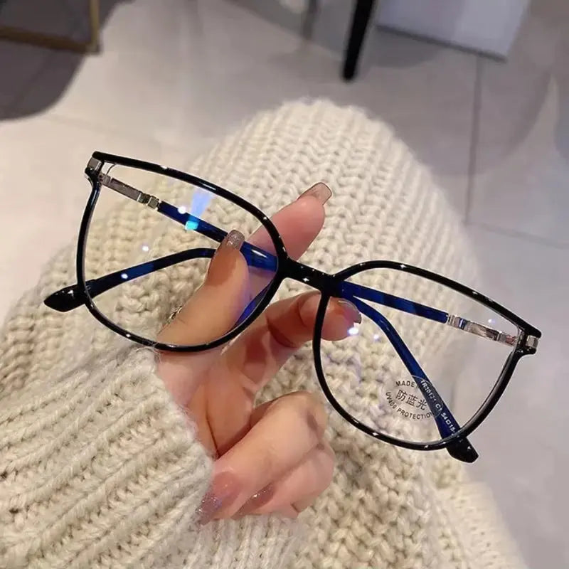 Anti-blue Light Reading Glasses For Women Fashion Large Rim - Nadastore -Anti-blue Light Reading Glasses For Women Fashion Large Rim