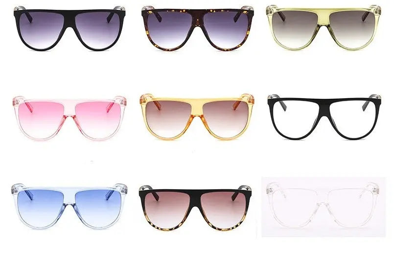 Sunglasses Women Gradient Lens Sun Glasses Women Full Frame Shades Glasses Ladies Unisex null