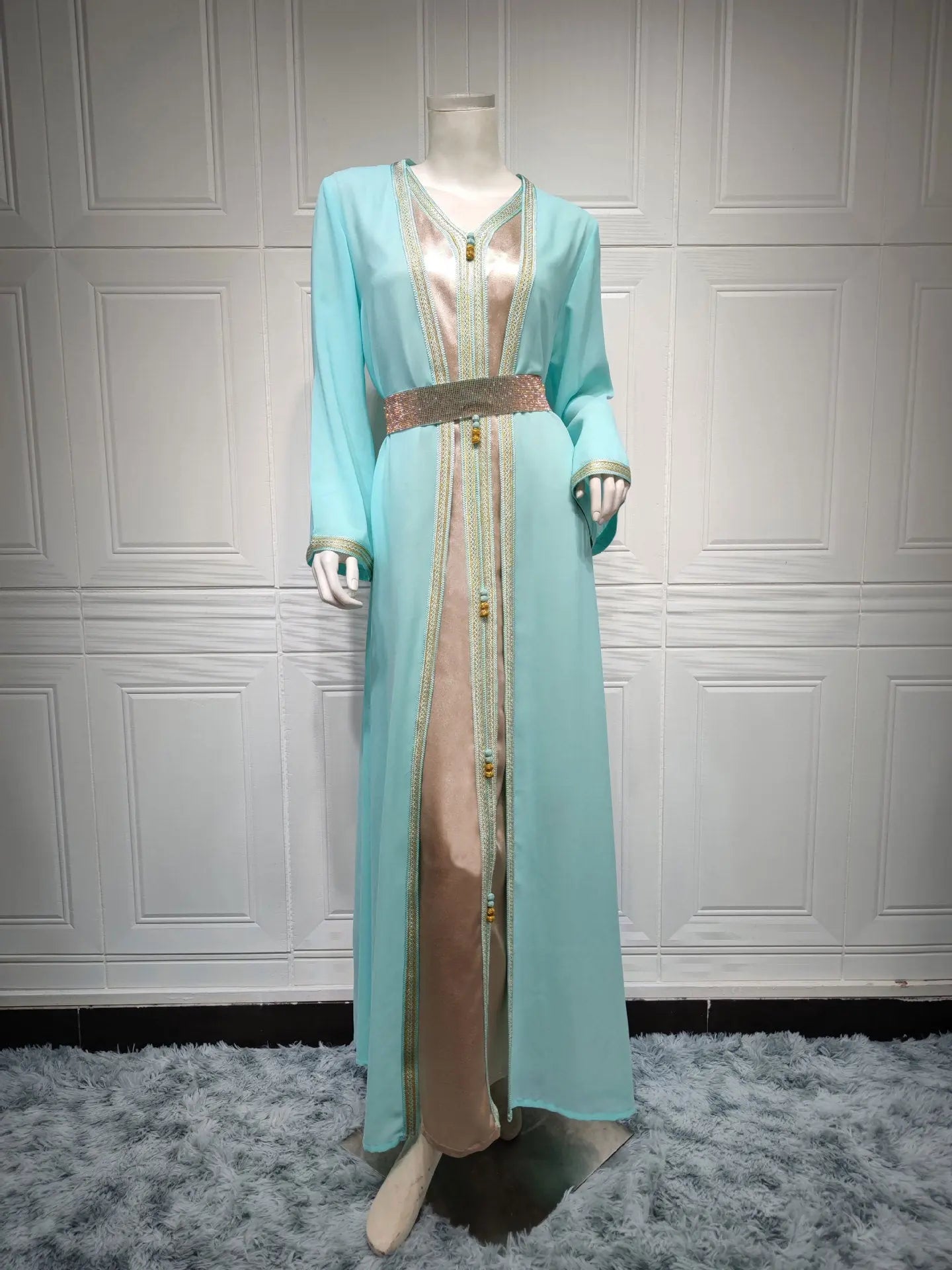 Chiffon Dress Foreign Trade Muslim Women's Clothing null
