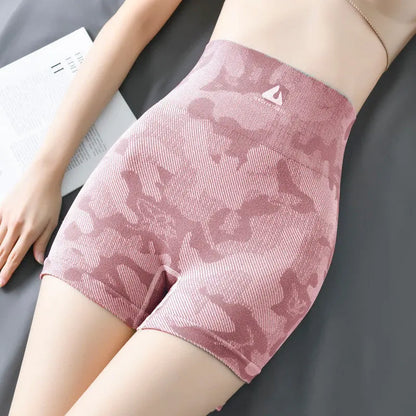 Print Gym Yoga Shorts Soft Workout Yoga Running Shorts Summer null