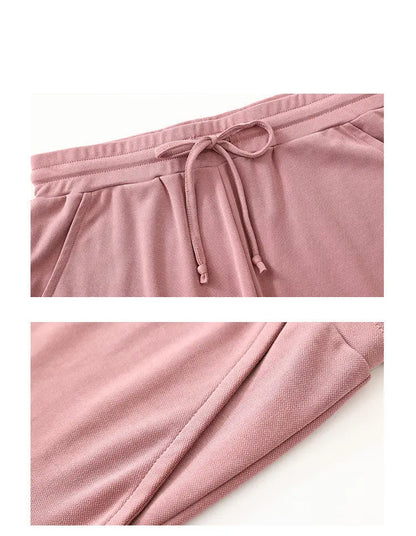 Lace Wide Loose Shorts Women HipsRunning Sports Fitness Fashion Casual Yoga Shorts null