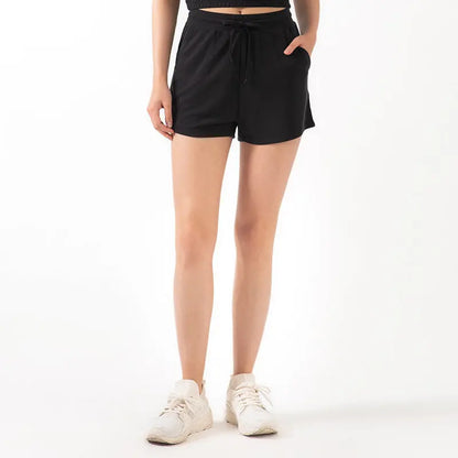 Lace Wide Loose Shorts Women HipsRunning Sports Fitness Fashion Casual Yoga Shorts null