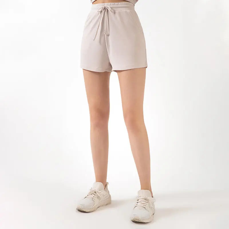 Lace Wide Loose Shorts Women HipsRunning Sports Fitness Fashion Casual Yoga Shorts null