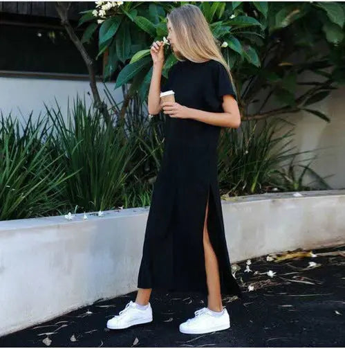 Casual Black Long Dresses null