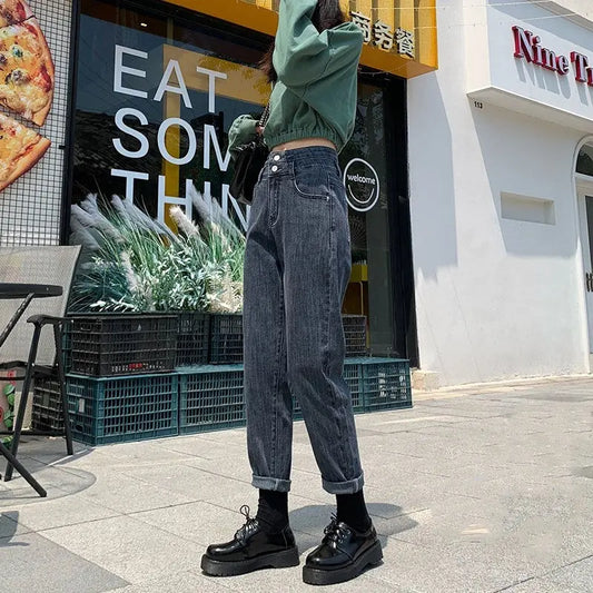 Smoky gray jeans null