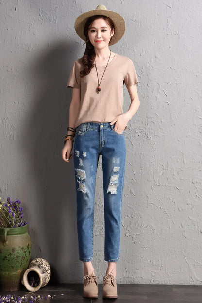 Tight waist jeans null