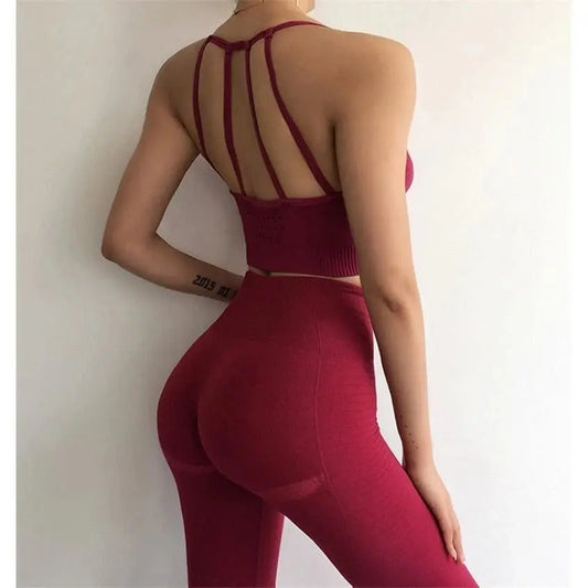 Seamless yoga set null