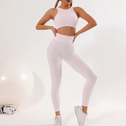 Quick Drying Seamless Yoga Set null