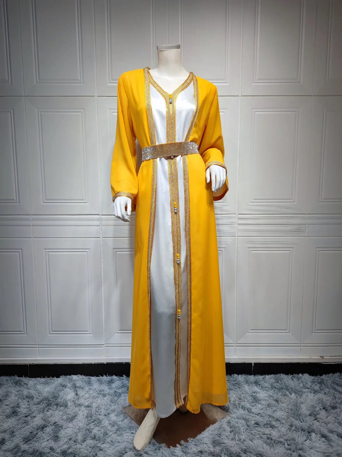 Chiffon Dress Foreign Trade Muslim Women's Clothing null