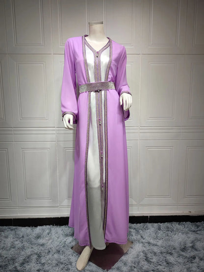 Chiffon Dress Foreign Trade Muslim Women's Clothing null