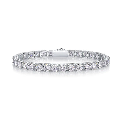 Gravitation Luxury Fashion Mossan Diamond S925 Silver Bracelet null