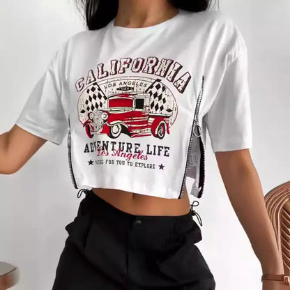 Trendy Versatile T-shirt Women null