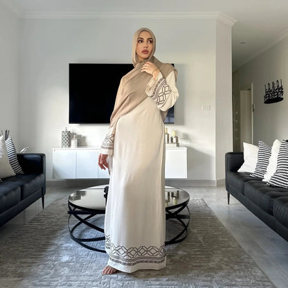 Women's Embroidery Fashion Personality Muslim Dress null