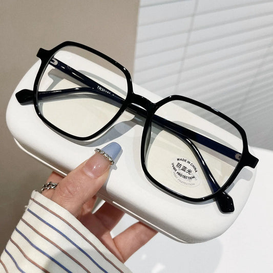 Square Concave Shape Myopia Glasses Rim Men And Women null
