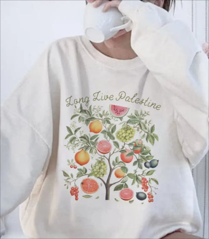 Fruit Palestine T-shirt Watermelon Fruit Ceiling - Nadastore -Fruit Palestine T-shirt Watermelon Fruit Ceiling 